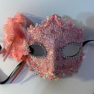 Pink Masquerade Mask